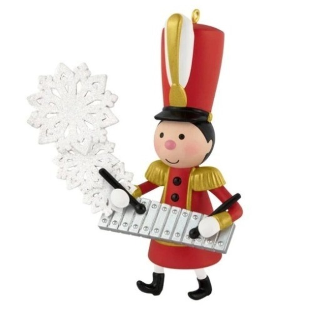 Hallmark Keepsake Ornament 2025 Glimmering Glockenspiel Toy Soldier Ornament